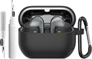 Meliya Cover for Samsung Galaxy Buds 3/3 Pro Case, Soft Silicone Shock Resistant, Full Protective Case Cover Compatible with Galaxy Buds 3/3 Pro