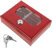 TEMPNAP Emergency Key Lock Box Wall Mounted Key Storage for Enhanced Door Security Portable Cards Hazardous Items Weatherproof Design for Indoor Outdoor Use