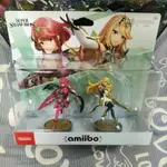 ［中壢賣場］SWITCH NS 任天堂 《AMIIBO 光&焰 PYRA & MYTHRA》 異度神劍 大亂鬥系列