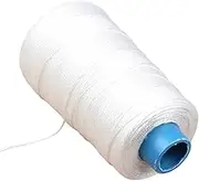 Oshhni Nylon Thread Sewing Thread 300 M Hand Stitching Upholstery String Spool Thread for Jewelry Making Crafts Hanging Decoration, White