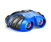 Binocular for Kids, Compact High Resolution Shockproof Binoculars(Blue)