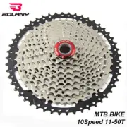 BOLANY 10Speed Bicycle Carbon steel Cassette 11-50T Sprocket Gear Ratio Flywheel