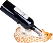 BRUBAKER Wine Bottle Holder Thirsty Giraffe - Drunk Animals - Polyresin