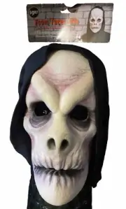 Gemmy Halloween Vile Mask 2013 Costume Rubber Zombie Dead Skeleton New With Tag