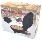 mini waffle maker 4" cooking surface non stick 350 watts
