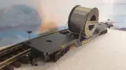 AMERICAN FLYER CHESSIE DIECAST DEPRESSED CTR FLAT NEW