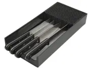 Plastic KNIFEdock - In-Drawer Knife Storage for your kitchen. Replace your knife