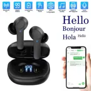 Translator Earbuds 144 Languages Real Time Online OffLine Bluetooth Translation