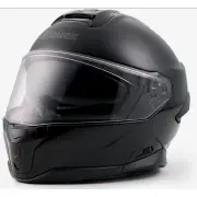 FF-01 Monocolor Black Full Face Helmet