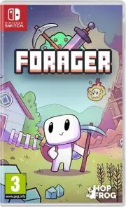 Forager Nintendo Switch 2D Open World Crafting Strategy Educational Logic Game