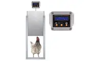 Automatic Chicken Door Opener Coop Auto House Cage Closer Controller Kit Timer Light Sensor