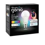 Mirabella Genio GLS Wi-Fi BC 9W 800Lumen RGB +CCT Dimmable 2700K-6500K