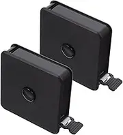 DECOMELODY Mini Square Tape Measure 2 Pieces 200cm Extendable Flexible Portable for Surfaces