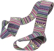 Yoga Mat Strap Mat Carrier Comfort Fit and Buckle Adjustable Length Made from Strong Polyester-Cotton
