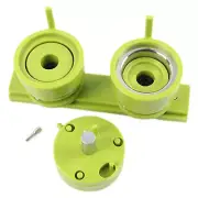 25/32/37/44 MM Button Maker Machine Installation-Free Pin Badge Punch Press Ki1u