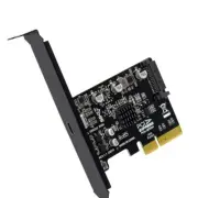 PCIE x4 to USB3.2 Gen 2x2 (20Gbps) Type-C Expansion Card for Windows 10/Linux