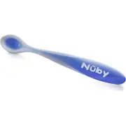 Nuby Baby/Toddler Hot Safe Soft Feeding Spoon Food Weaning Utensil Assorted
