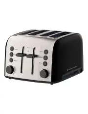 Russell Hobbs Brooklyn 4 Slice Toaster Black RHT94BLK