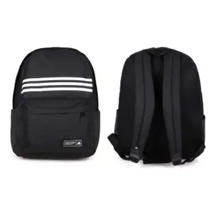 【adidas 愛迪達】後背包-雙肩包 肩背包 愛迪達 27.5L 黑白(HG0351)