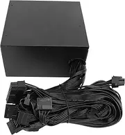 700W ATX Power Supply, 700W Computer Power Supply with Intelligent Temperature Control and Overload for Double Core Platforms