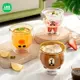 ⭐ LINE FRIENDS 玻璃 水杯 咖啡杯 牛奶杯 卡通杯 馬克杯 耐高溫 BROWN 熊大 SALLY 莎莉