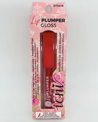 NEW Ioni Lip Plumper Gloss Sheer Red