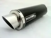 Hawk BMW S1000XR GP3 SL GP Black Race Exhaust Can Silencer Street Legal UK