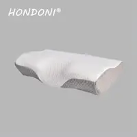 在飛比找ETMall東森購物網優惠-HONDONI 人體工學4D蝶型枕 記憶枕頭 護頸枕 紓壓枕