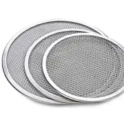 Non Toxic Aluminum Pizza Plate 9 inch for Uniform Heating and Crispy Crust
