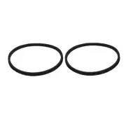 O-470E 470mm Inner Girth Transmission Drive Belt V-belt 2pcs for Washing Machine