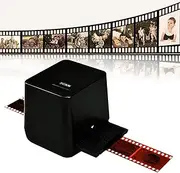 Digital Film & Slide Scanner, 135mm 126 Digital Negatives Slide Scanner Viewer, for Positive & Negative & Slide Films to HD Digital JPG Photos