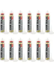 12 x Soudal MS Hybrid Polymer Based Sprayable Seam Sealer Beige 290ml