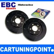 EBC Brake Discs Rear Black Dash for Subaru Impreza 2 GD, Gg USR1509 (for: Subaru)