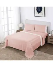 Anne Klein Westhill Dot Sateen 300 Thread Count Sheet Set