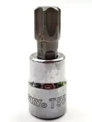 Husky T55 Torx Bit Socket 3/8" Drive