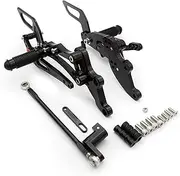 [QRTQ] Motorcycle Pedal Replacement Kit Rear Parts Set for 125T 2011-2016/2015/2014/2013 CNC for Aprilia for Rs4 125 4t 2011-2016 (Color : 1)