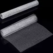 2 Sheets 1/4 Inch Wire Metal Mesh Chicken Net For Craft Work Hardware Cloth Silv