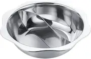 Luxshiny Portable Hot Pot Cooker Electric Induction Cooktop Stainless Steel Hot Pot