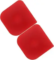 Blade Scraper Tool Kitchen Scraper for Chocolate Cake and Dough 2-Piece Set Non-Skid to Use Clean