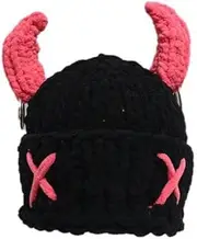 Frediuo Girls Hat Decorative Winter Warm Hat for Running Outdoor Travel Camping Cosplay