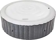 Ruaizel Inflatable Hot Tub Cover, Hot Tub Lid with Handle, Lazy Spa Inflatable Lid for Insulated Thermal Bathtub (Circle 140cm)