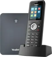 W79P DECT IP Telephone System (W70B Base + W59R Handset), Black