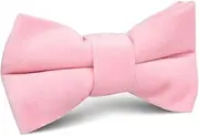 [OTAA] Pink Velvet Kids Bow Tie Pink Pink Velvet Kids Bow Tie