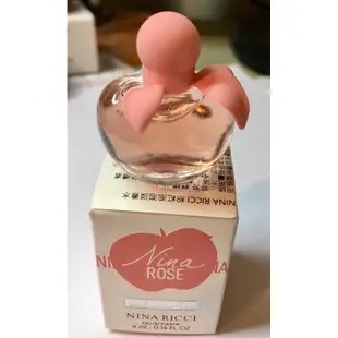 *人人美*Nina Ricci Eau de Toilette 粉紅泡泡淡香水4ML  原廠小香 /針管2025到期