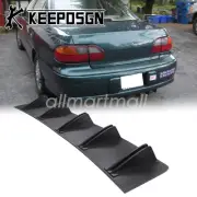 Rear Bumper Diffuser Lip Splitter Spoiler Shark Fins for Chevrolet Chevy Malibu (for: Chevrolet)