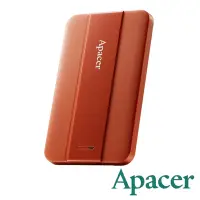 在飛比找Yahoo奇摩購物中心優惠-Apacer AC237 2.5吋 1T 流線型行動硬碟-紅