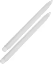 Totority 2pcs Electronic Whiteboard Pen High Sensitivity Stylus Double-Headed Touch Pen Stylus for Tablet White Abs