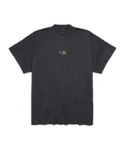 Balenciaga Ebay Logo Printed Crewneck Oversized T-Shirt 1,3,4,5 black