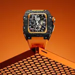 APPLE WATCH蘋果手錶錶帶IWATCH S7/8錶殼改裝碳纖維金屬保護殼
