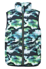 Rocko Kids Printed Padded Gilet